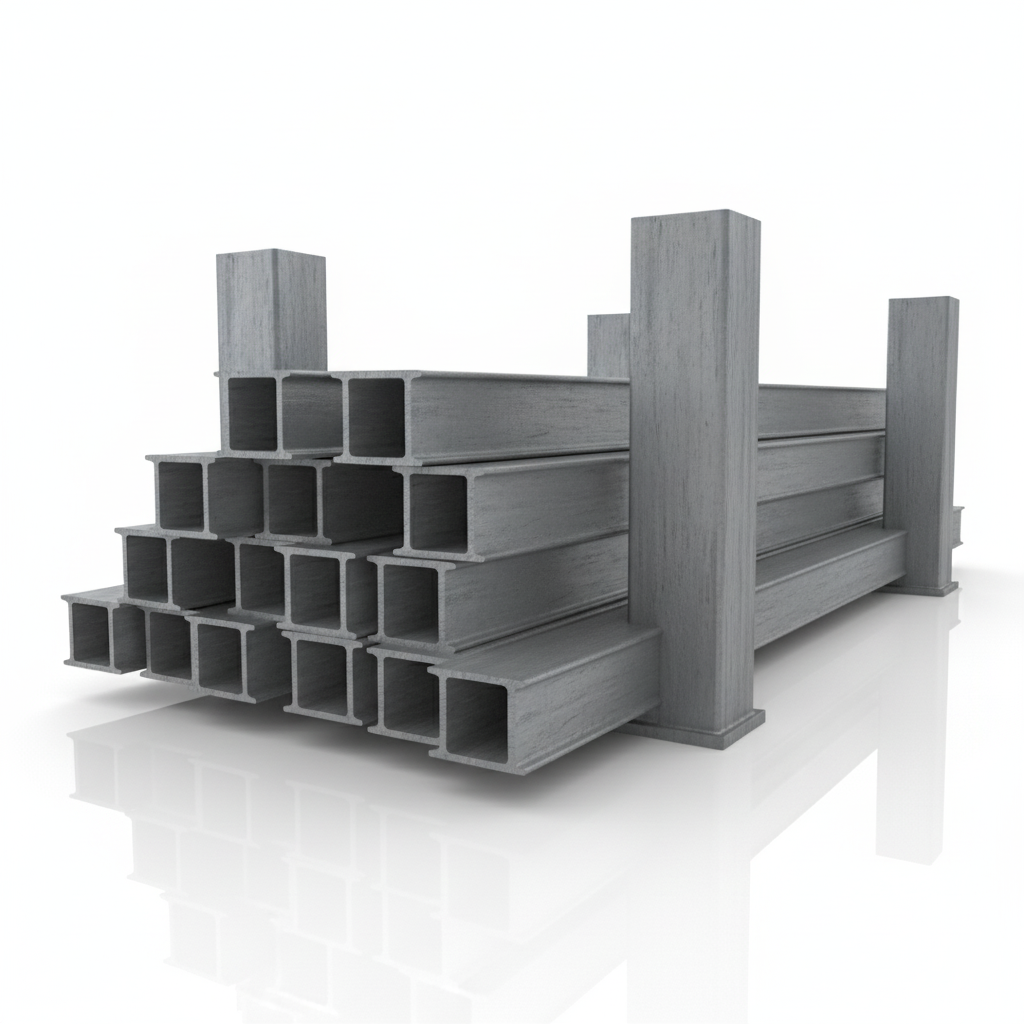 IPE beams and columns